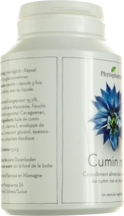 Produktbild Phytopharma Schwarzkümmelöl (1 Stück, Kapseln, 160 g)
