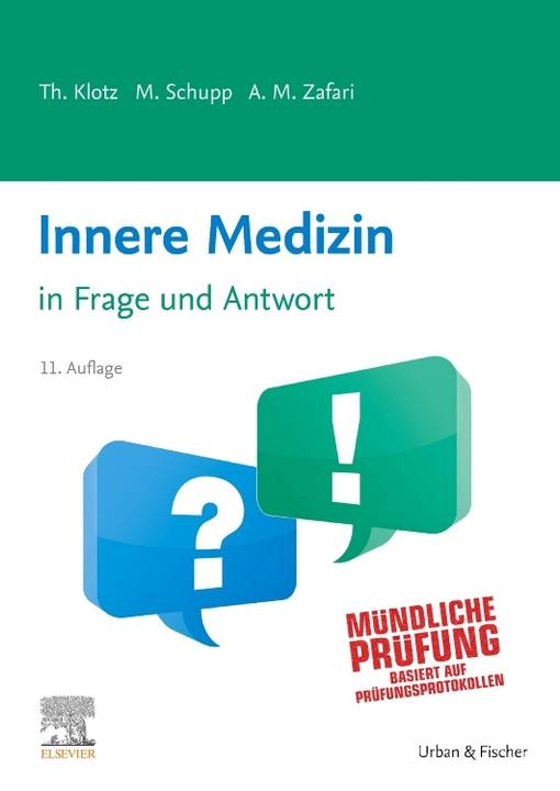 Energie-Label Innere Medizin in Frage und Antwort (Deutsch, Marco Schupp, A. Maziar Zafari, Theoder Klotz, 2022)