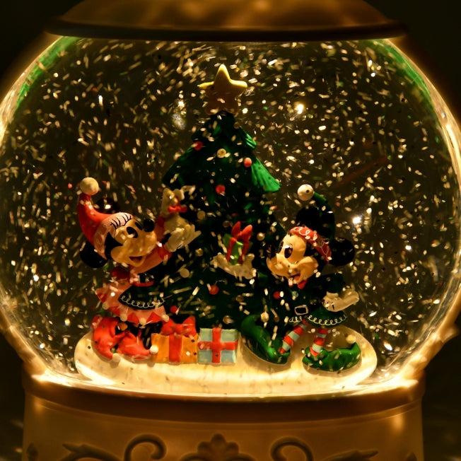 Produktbild Disney Mickey & Minnie Schneekugel Musik & Licht Laterne Weihnachten