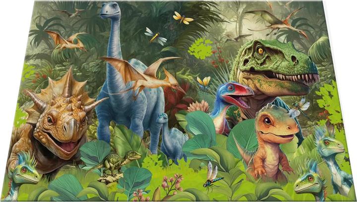 Produktbild Herma 3 Schreibtischunterlagen Karton Dino World (55 x 35 cm)