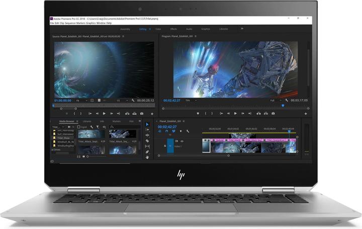 Produktbild HP ZBook Studio x360 G5 (15.60", Intel Core i9-8950HK, 16 GB, 512 GB, CH)