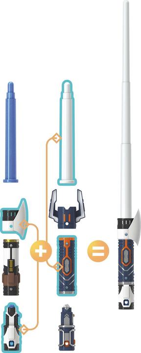 Actual product image Hasbro Lightsaber Forge Obi-Wan Kenobi
