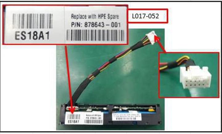 Image du produit HPE Batterie de stockage intelligente
