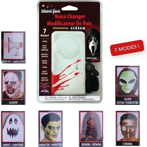 Actual product image Fun World Division Ghost Face: Voice distorter