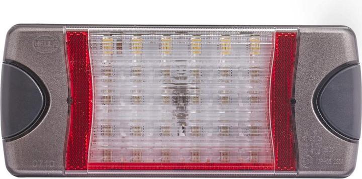 Image du produit Hella Feu arrière à LED en applique avec contrôle de panne des clignotants 12/24V