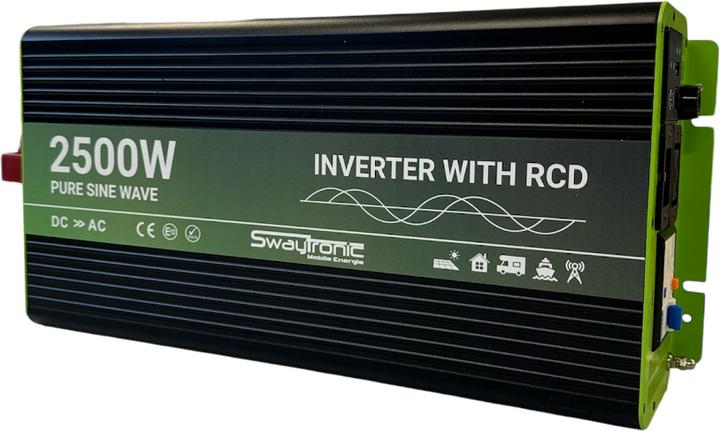 Actual product image Swaytronic Inverter - FI protection 12V/230V 2500W