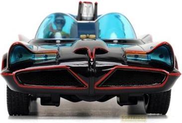 Actual product image Jada Batman diecast model 1/24 5-pack Classic TV Series Batman, Robin, Joker, Penguin & Batmobile