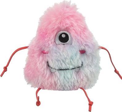 Productafbeelding Trixie Monster Pluche Met Kattenkruid Roze - 12 Cm (Speelgoed met kattenkruid)