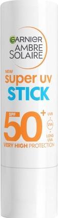 Produktbild Garnier Ambre Solaire Super UV Stick SPF 50+ - Protects from UV Damage (Sonnenstick, SPF 50, 9 ml)