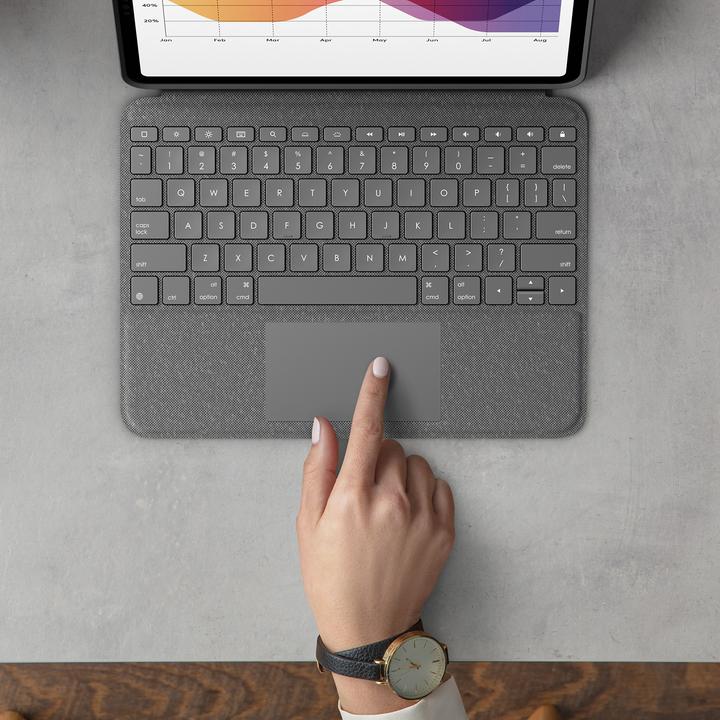 Immagine prodotto Logitech Folio Touch (DE, iPad Air 2020 (4. Gen), iPad Air 2022 (5a generazione))
