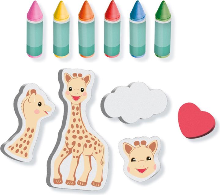 Immagine prodotto Ses Pastello da bagno con forme di Sophie La Giraffe