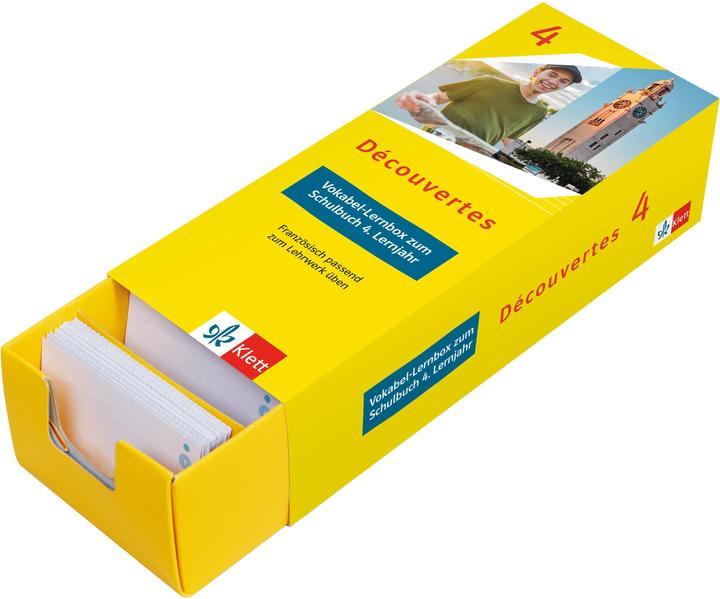Immagine prodotto Découvertes 4 (ab 2020) - Vokabel-Lernbox zum Schulbuch 4. Lernjahr (Tedesco, Francese, 2024)
