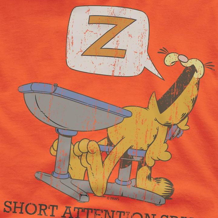Immagine prodotto Garfield Attention Span Maglietta Uomo (4XL)