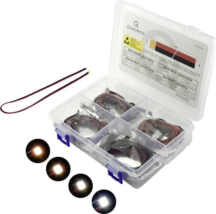 Produktbild Quadrios LED-Sortiment Weiss 150 mA 3.3 V