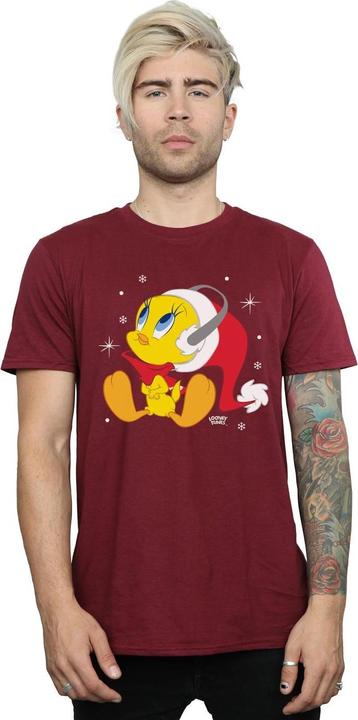 Produktbild Looney Tunes Christmas Tweety TShirt (XXL)