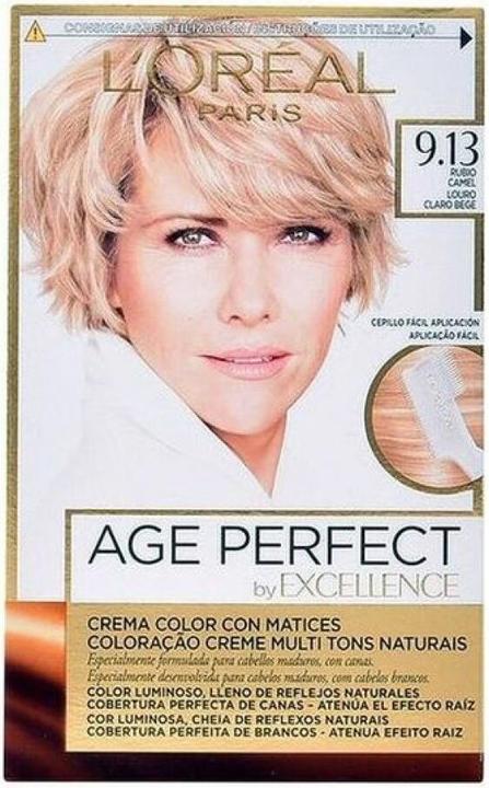 Image du produit L'Oréal Paris EXCELLENCE AGE PERFECT encre #9,13 rubio camel (#9,13 rubio camel)