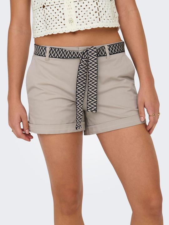 Actual product image Only ONLBIANA Mittlere Taille Normal geschnitten Chino Shorts Chino Shorts (34)