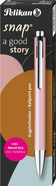 Image du produit Pelikan Stylo à bille Snap Metalic K10 dans son étui (Or rose, Métallique, 1 x)