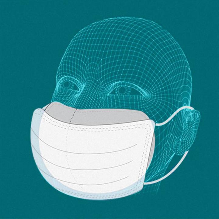Produktbild Hermex Aktivkohlefilter PM2.5 für Hygienemasken Mundschutzmasken 50 Stück (Keine offizielle Schutzklasse, 50 x)