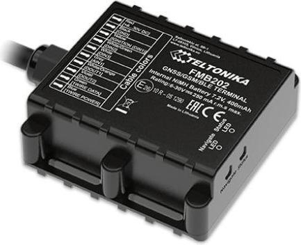 Actual product image Teltonika FMB202 - Waterproof Tracker with High-Capacity Internal Ni-MH Battery