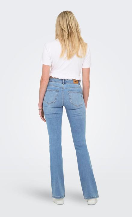 Produktbild Only ONLWAUW Mittlere Taille Ausgestellt Jeans Flared fit jeans (32)