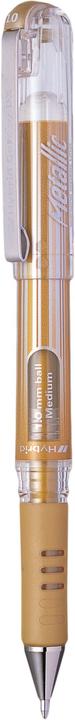 Actual product image Pentel Roller Hybrid Gel Grip (Gold, 1 x)