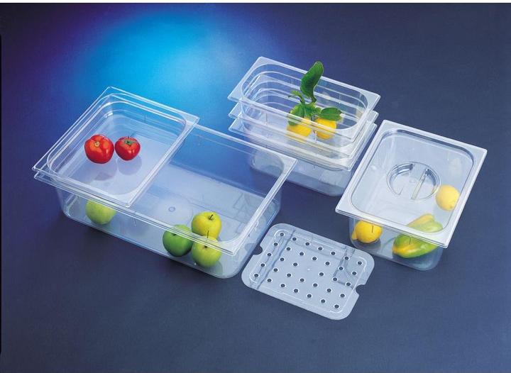 Immagine prodotto GN Schalen GN container 1/4 200 policarbonato 26,5x16,2cm h:20cm (GN 1/4)