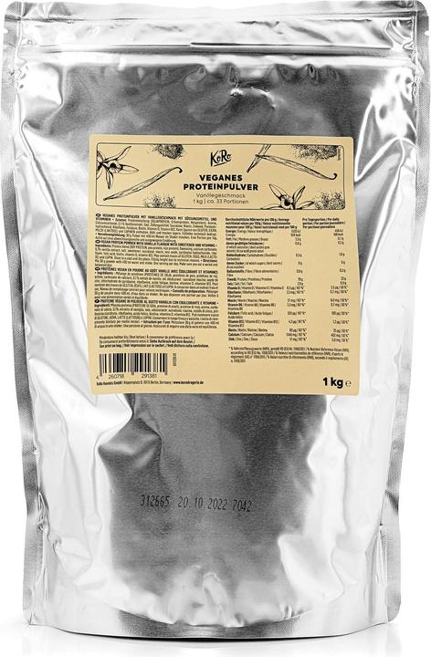 Image du produit KoRo Poudre de protéine végétalienne (Vanille, 1 pcs, 1000 g)
