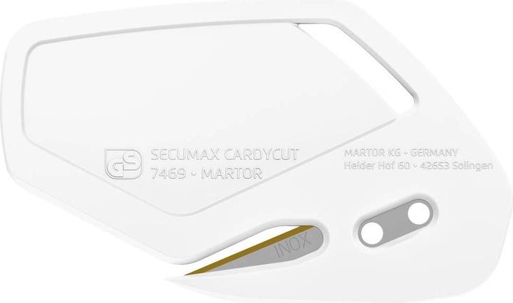 Produktbild Martor 746922.12 Sicherheitsmesser SECUMAX CARDYCUT mit Spitzklinge 884 10 St. (Cutter)