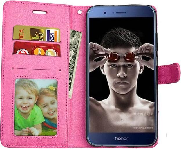 Actual product image MU Classic Crazy Horse Leather Cover (Honor 8 Pro, Fee V9)