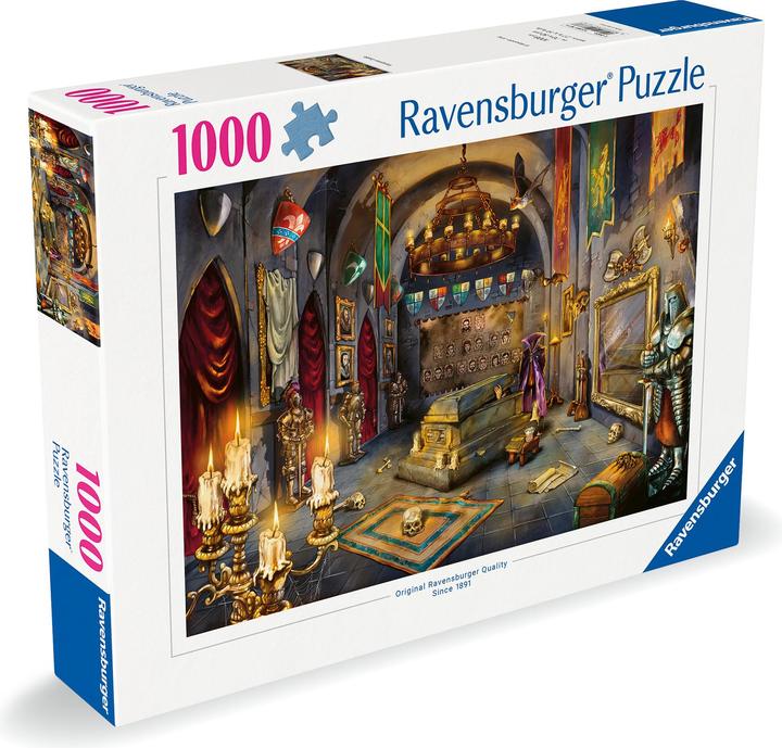 Produktbild Ravensburger Puzzle 12000787 - Das Schloss des Vampirs - 1000 Teile Puzzle für Erwachsene ab 14 (1000 Teile)