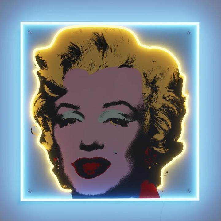 Actual product image YellowPop Andy Warhol Marilyn Monroe Large