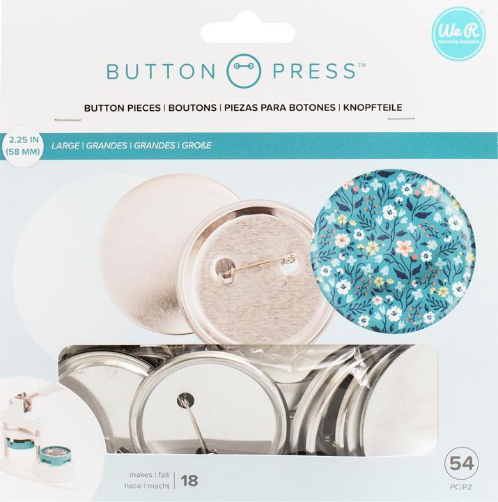 Produktbild We R Memory Keepers Knöpfe Button Press Kit