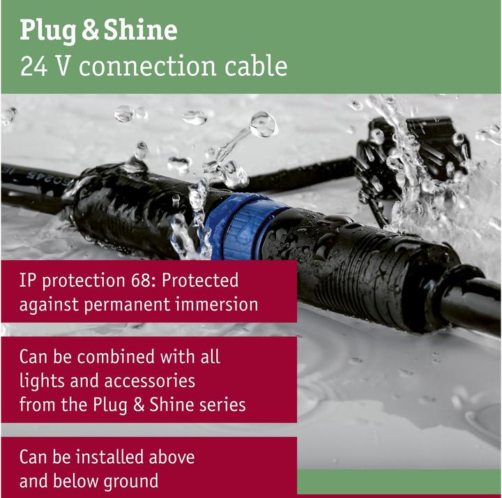 Produktbild Paulmann Outdoor Plug & Shine Kabel 1 in-2 out