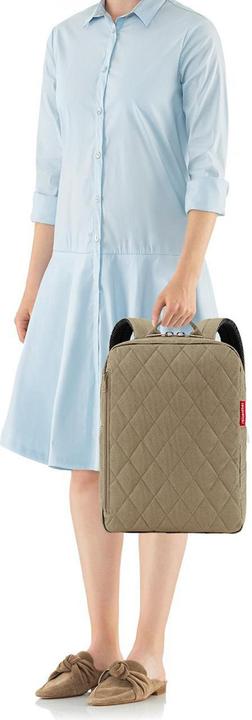 Image du produit reisenthel Sac à dos Classic backpack M Rhombus Olive (13 l)