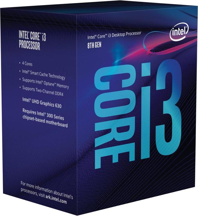 Produktbild Intel Core i3-8350K (LGA 1151, 4 GHz, 4 -Core)