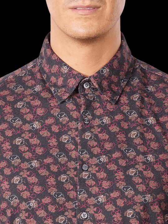 Immagine prodotto Cinque Long Sleeve Cispace L Shirt Flower Print Dark Brown (L)