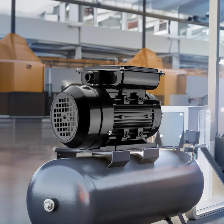 Actual product image Wiltec Elektromotor 1-phasig 4-polig Elektro Motor 0,75kW Einphasenmotor Motor