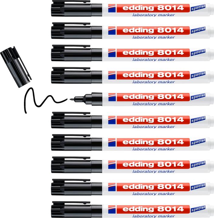 Immagine prodotto Edding Marcatore da laboratorio 8014 (Nero, 1 mm, 1 x)