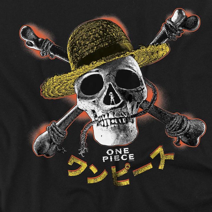Immagine prodotto One Piece Straw Hat Maglietta Jolly Roger Uomo (S)
