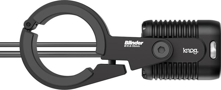 Image du produit knog. Blinder E Commuter 1800 phare avant, LED blanche, black (1800 lumens) (1800 lm)