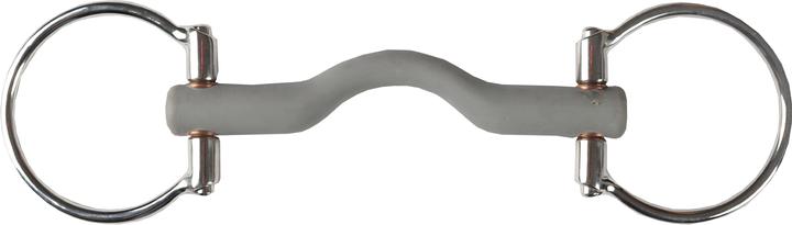 Horka 2 ring rubber bit for low carriage horses