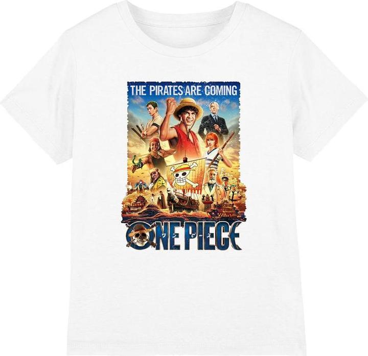 Image du produit One Piece - T-shirt PIRATES ARE COMING - Enfant (128)