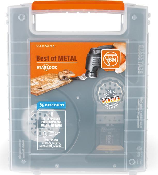 Produktbild Fein Sägeblatt Best of Starlock Metall, 6-teilig