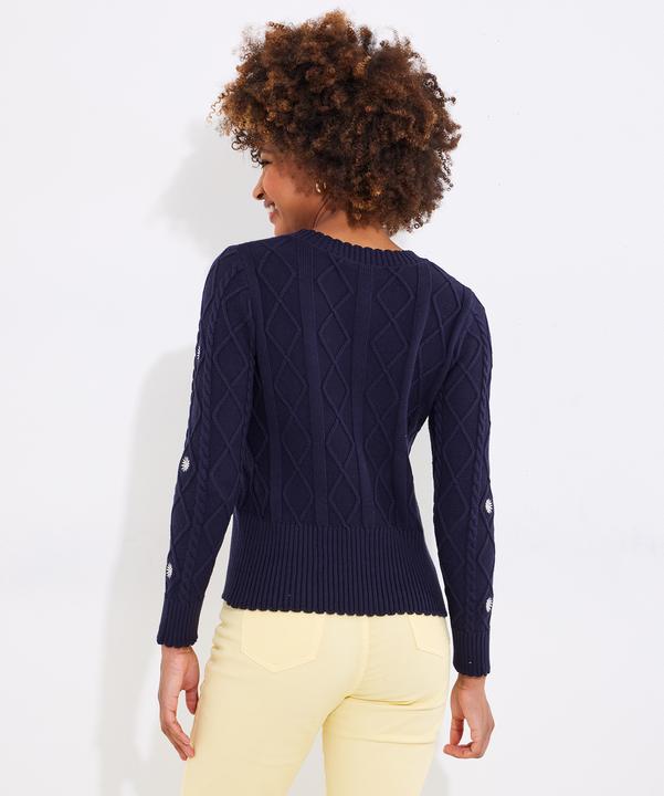 Actual product image Joe Browns Daisy Cable Knit Cardigan (40)