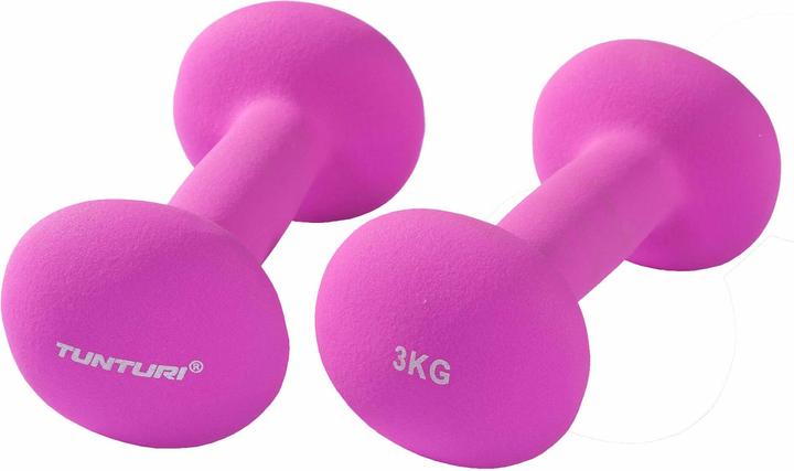 Tunturi Neopren Kurzhanteln (2 x 3 kg)