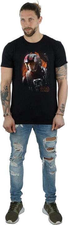 Immagine prodotto Star Wars The Last Jedi Poe Dameron Brushed Maglietta Uomo (XXL)