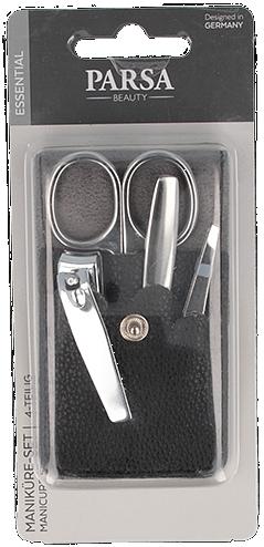 Parsa Beauty Parsa Maniküre Set, schwarz - greige 4-teilig