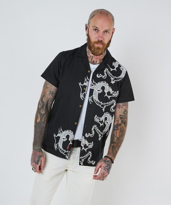 Produktbild Joe Browns Embroidered Dragon Short Sleeve Shirt (S)