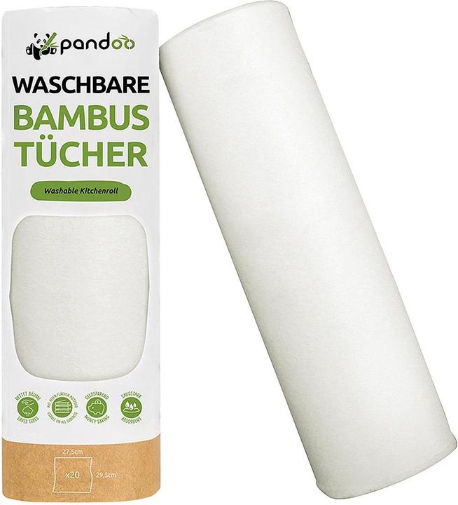 Produktbild Pandoo Küchenrollen 1-lagig, 1 Rollen (20 x)